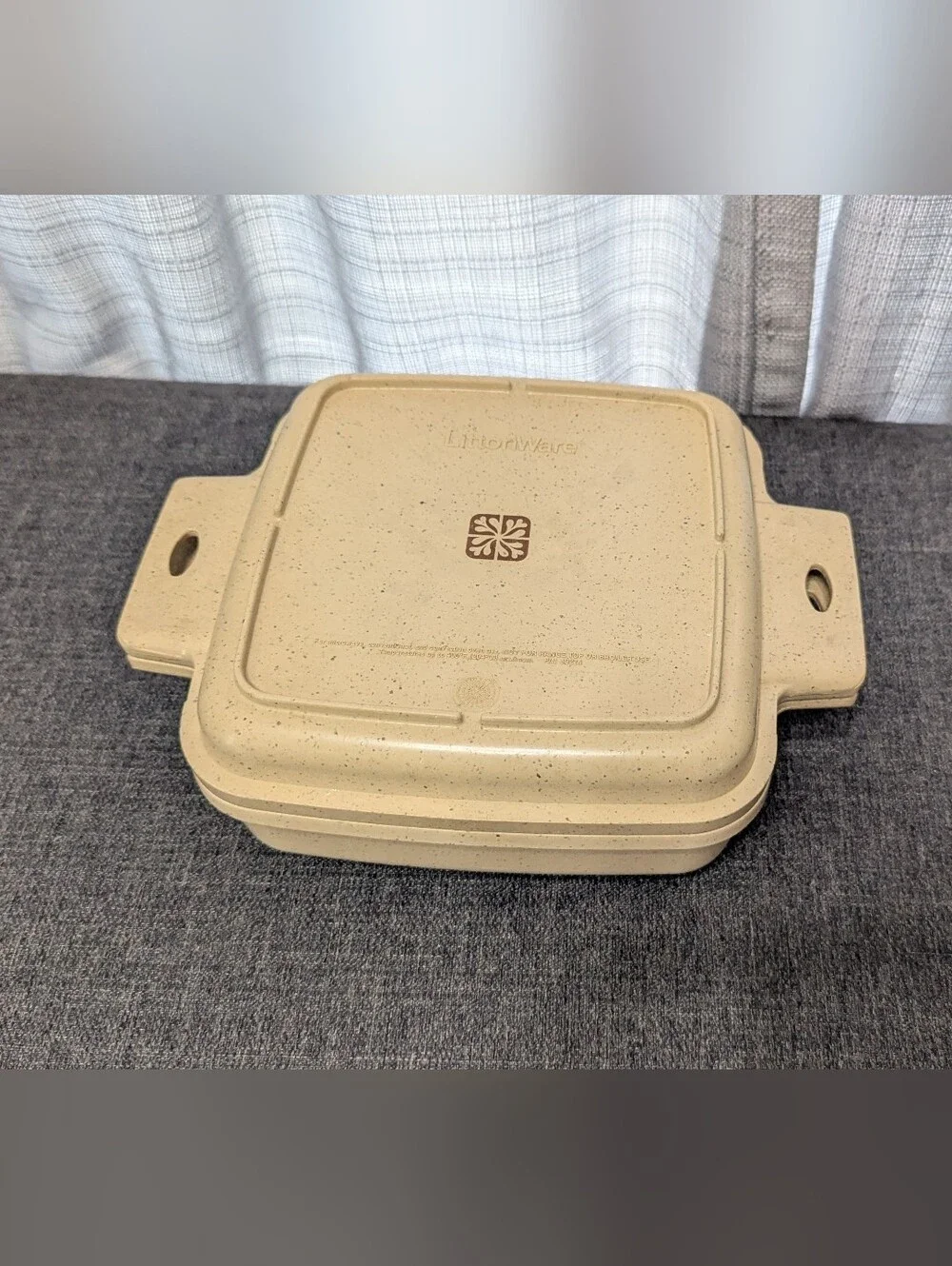 Littonware Microwave Cookware Square Casserole 39275 & 39274